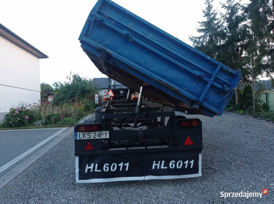 Przyczepa rolnicza wywrotka hl 6011 OKAZJA nieuszkodzony Krasnystaw