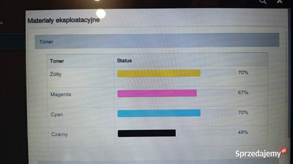 Monika Minolta c3350i super stan laserowa sprzedam