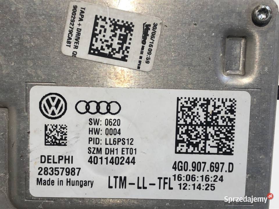 PRZETWORNICA MODUŁ LED AUDI Q5 8R 4G0907697D sprzedam