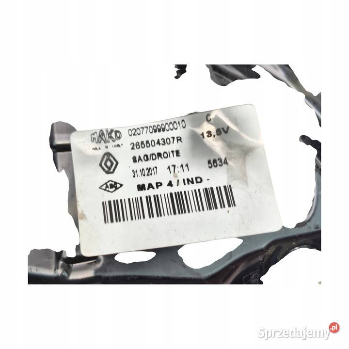 Renault Clio IV LIFT HTB LED TYLNIA TYLNA LAMPA Chełm sprzedam