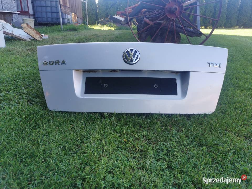 Klapa bagażnika VW Bora sedan kod LB7Z Klapy bagażnika lubelskie Zakrzówek