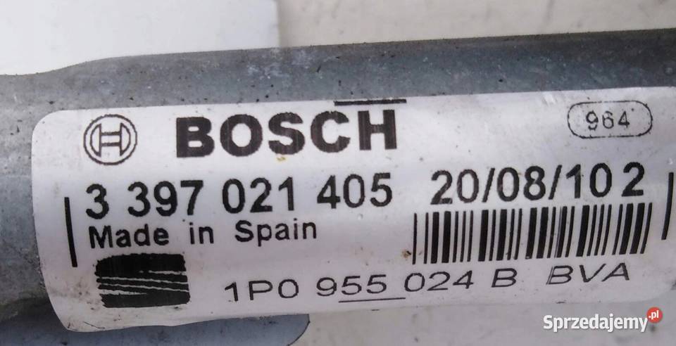 LEON II MECHANIZM WYCIERACZKI PRZÓD 1P0955024B małopolskie Kraków
