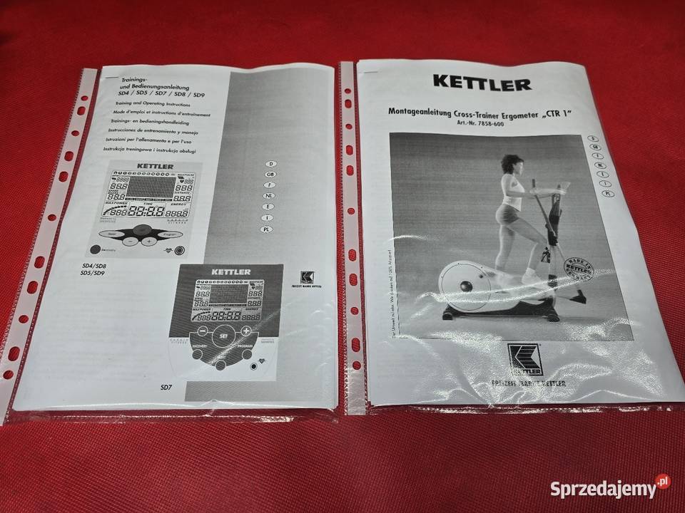 Orbitrek Kettler Ctr1 Mega Mocny do 150 Ostrzeszów