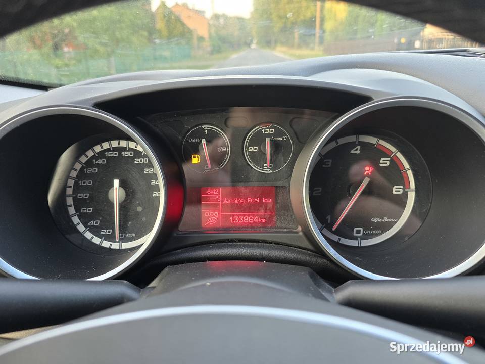 Alfa Romeo Giulietta 16 diesel 133 manual FICHE Giulietta Kąkolewnica sprzedam