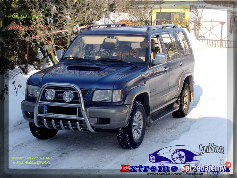 Isuzu Orurowanie przód boki Orurowanie