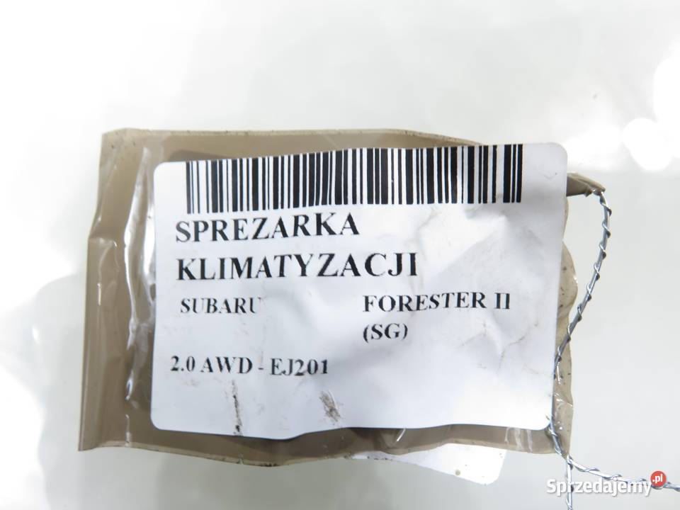 KOMPRESOR KLIMATYZACJI SUBARU FORESTER II 20 osobowe małopolskie sprzedam