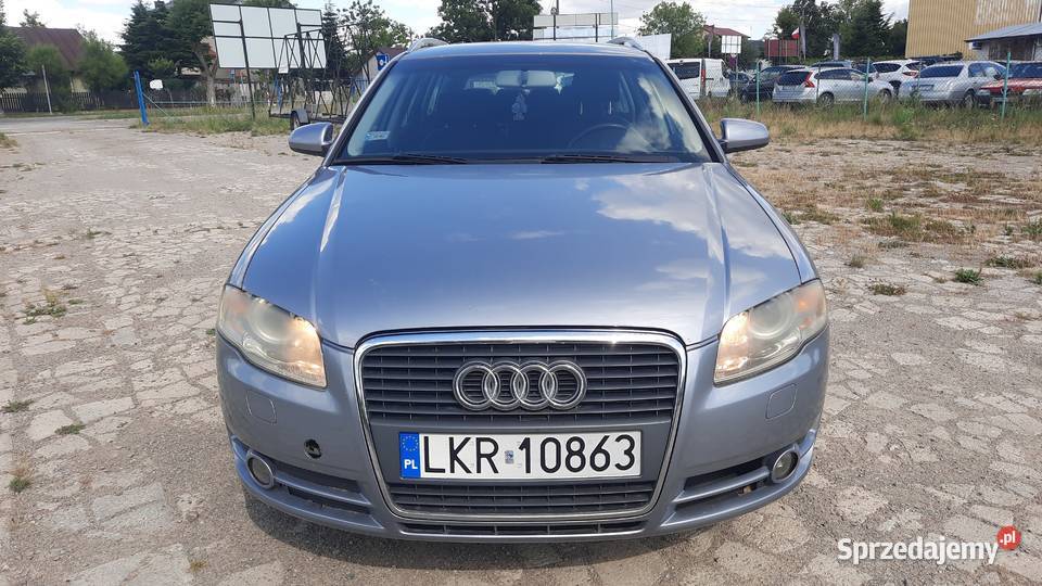 Audi A4 19 TDi 115 Klima Alu Zarejestrowana Rok produkcji 2005 lubelskie Kraśnik