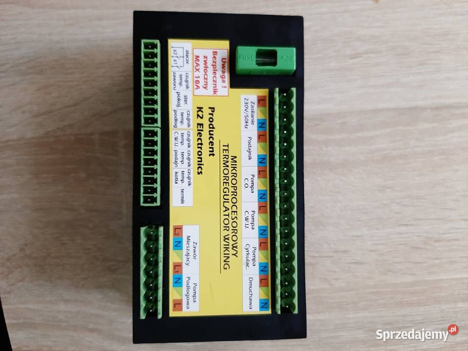 Sterownik Wiking do kotłów z podajnikiem