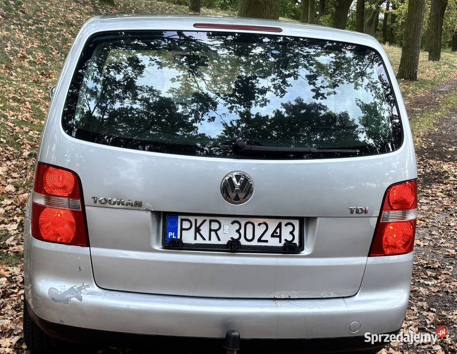 Volkswagen Touran Bogata wersja wspomaganie kierownicy Kobylin sprzedam