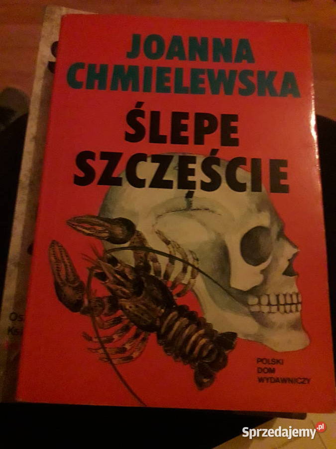 Joanna Chmielewska Ślepe szczęście Warszawa sprzedam
