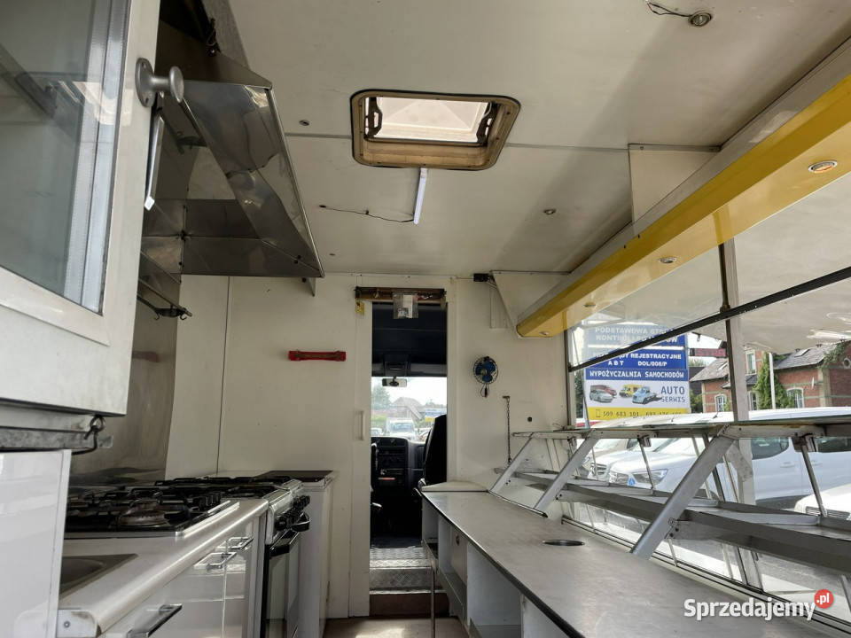 Fiat Ducato Ducato Autosklep Gastronomiczny Food biały Syców