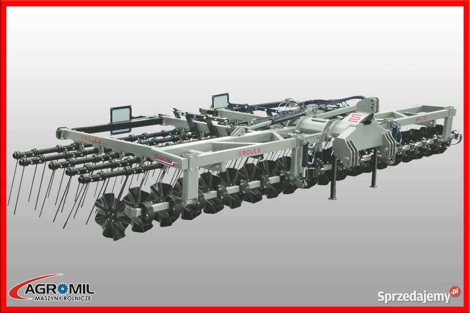 Brona mulczowa uprawa PROMOCJA ROLEX BMH Rogóźno