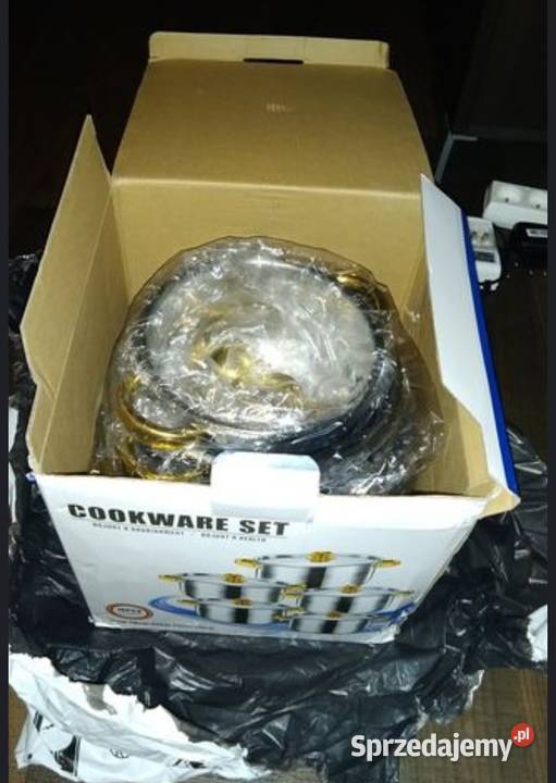 Zestaw garnków cookware set steel 5 Gniezno