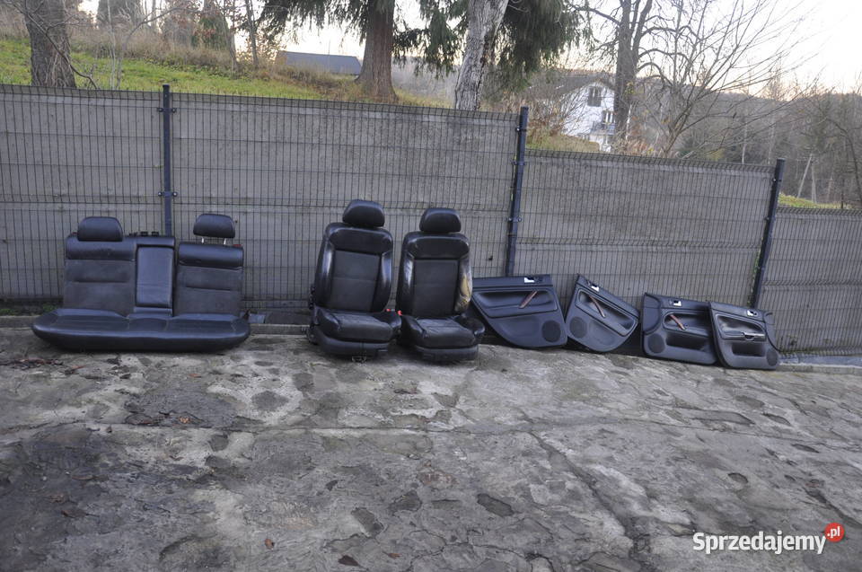 Passat B5 Skóra Fotele Boczki Grzane Alcantara Fotele i kanapy podkarpackie Rzeszów sprzedam