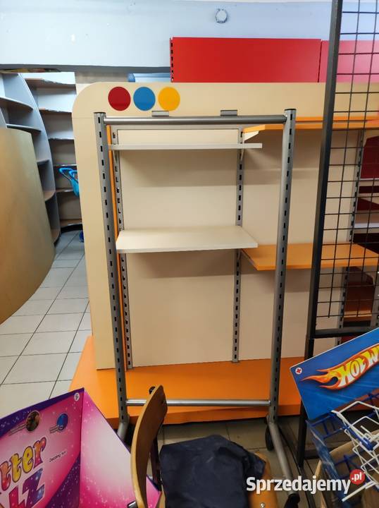 Regały głębokie drewno plus metal Bielsk Podlaski