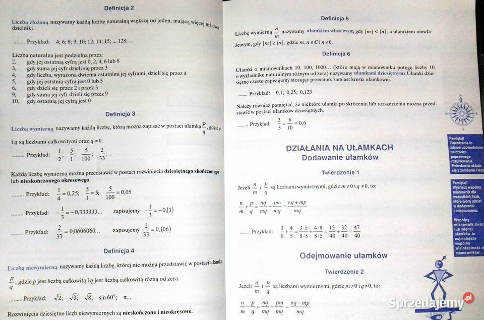 Paszport do szkoły śedniej Matematyka Klaudiusz Chełm