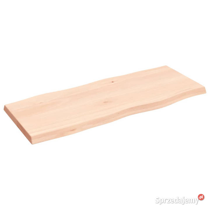 Blat stołu 100x40x24 surowy lity dąb naturalną Warszawa