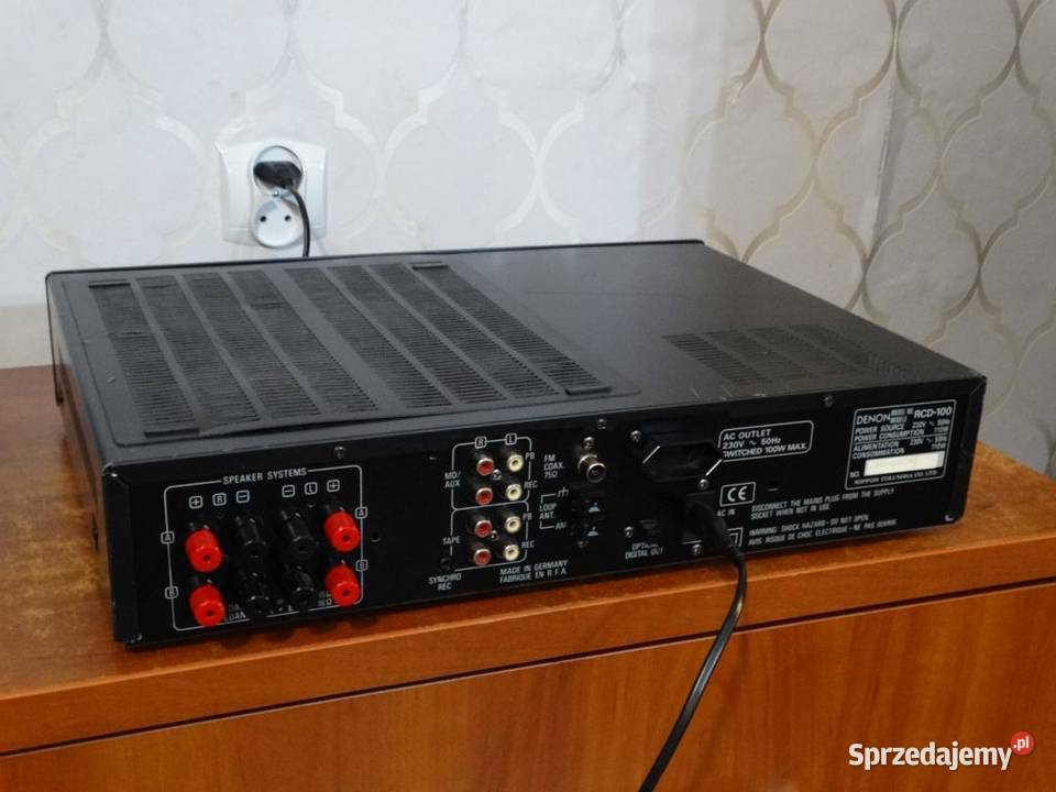Denon RCD100 amplituner z CD WYSYŁKA Elektronika Jasło