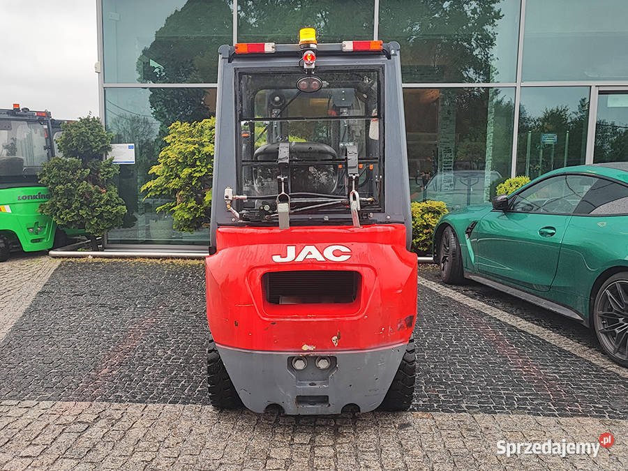 Wózek widłowy JAC CPQYD25 triplex 45 m 25 t lpg małopolskie Kęty