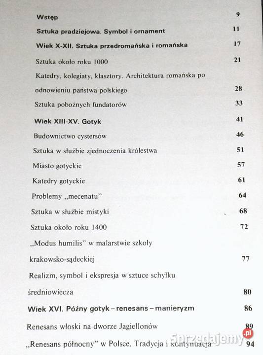 Dzieje sztuki polskiej Janusz Kębłowski Pozostałe Chełm