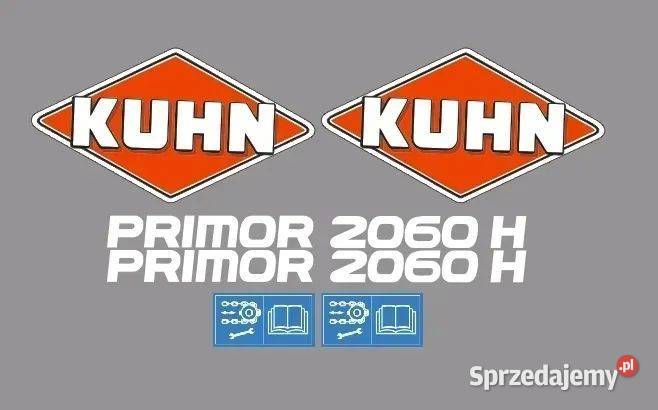 Naklejki oklejenie KUHN PRIMOR 2060 H Zamiennik mazowieckie Janików
