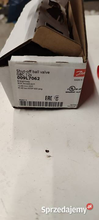 Zawór odcinający kulowy dwukierunkowy Danfoss Kędzierzyn-Koźle