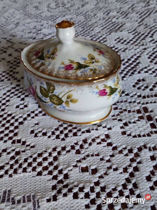 vintage retro prl cukiernica bomboniera owalna Kielce