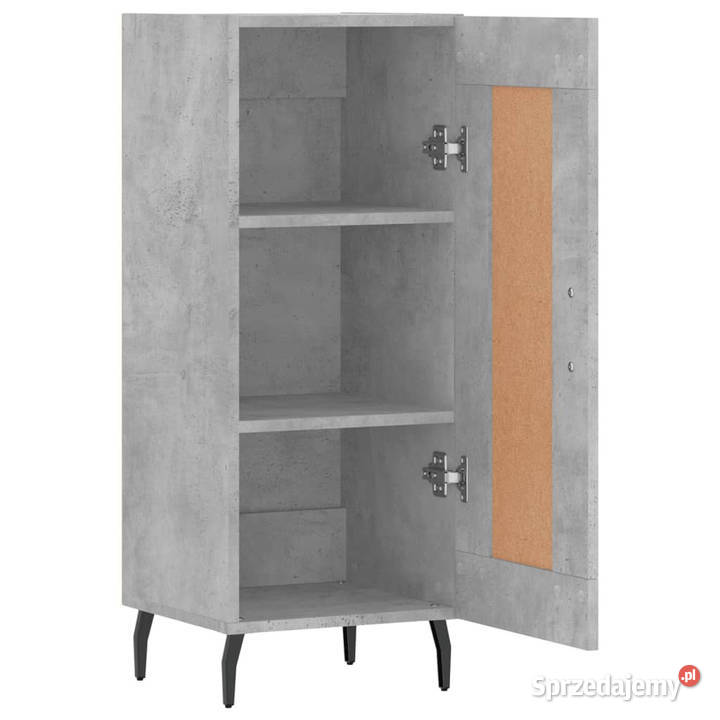 Szafka szarość betonu 345x34x90 materiał Pozostałe Warszawa