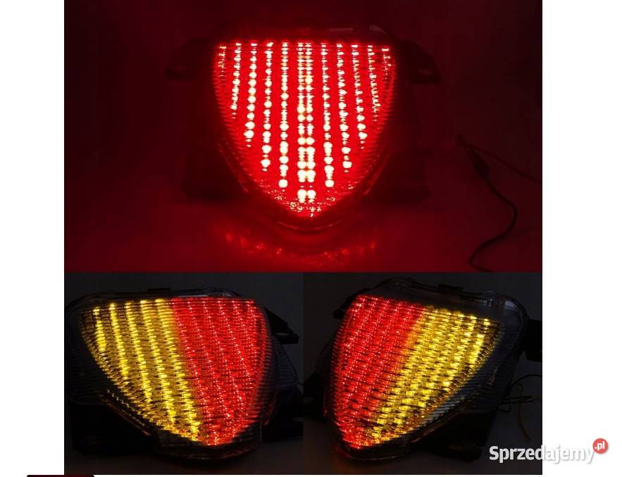 LAMPA MOTOCYKLOWA LED Z KIERUNKOWSKAZAMI VZR Lampy tylne