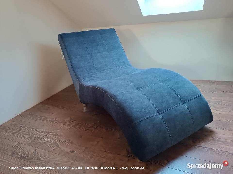Leżanka Szezlong w Tkaninie Zmywalnej OUTLET33 Olesno sprzedam