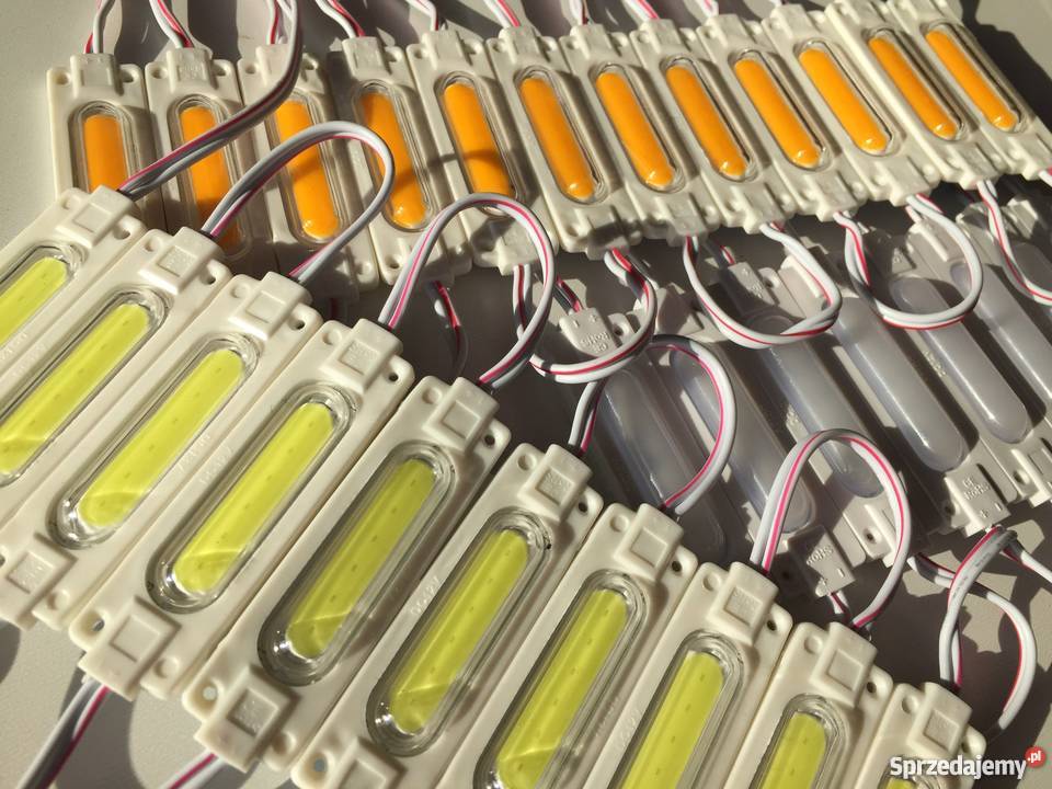LED moduły oświetlenia auta tuning 12V lampki obrysowe Pomiechówek