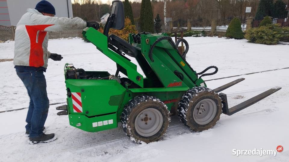 AVANT miniładowarka Do hodowli zwierząt