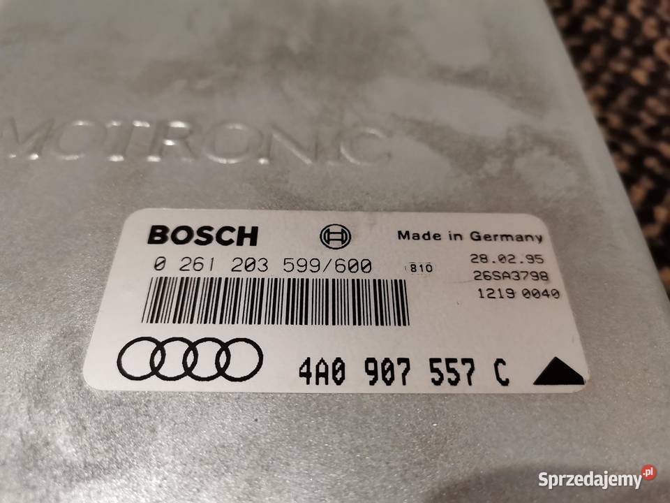 Audi S6 C4 Sterownik ECU 42 V8 AEC Komputer Trzeciewiec