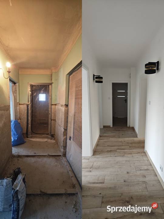 Malowanie gładzie panele fachowiec Białołęka Wykończenie wnętrz Warszawa