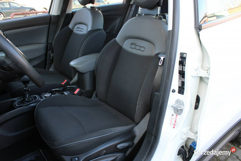 Fiat 500x Orglakier bogate wyposazenieMaly kurtyny powietrzne