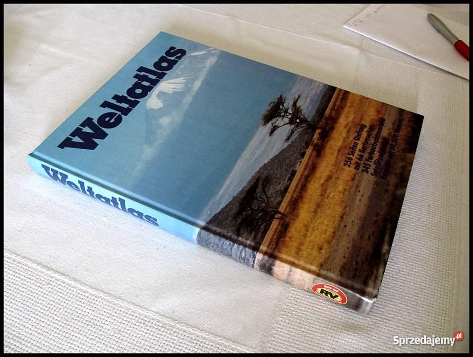 Weltatlas wydanie atlasu niemiecku mazowieckie Warszawa