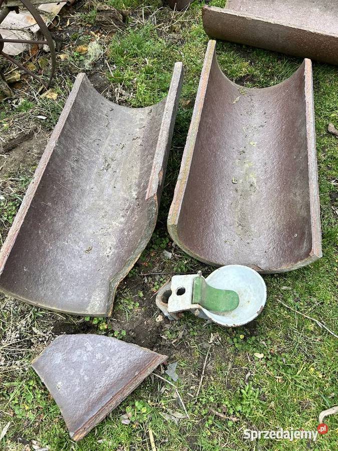 Poidła żeliwne koryta kamionkowe kamienne Drwały