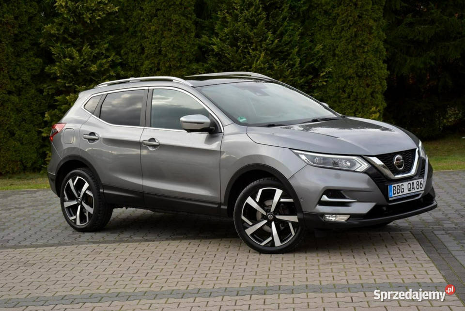 Nissan Qashqai Tekna Full Ledy Skóry Nappa Radar podgrzewane fotele Ostrów Mazowiecka