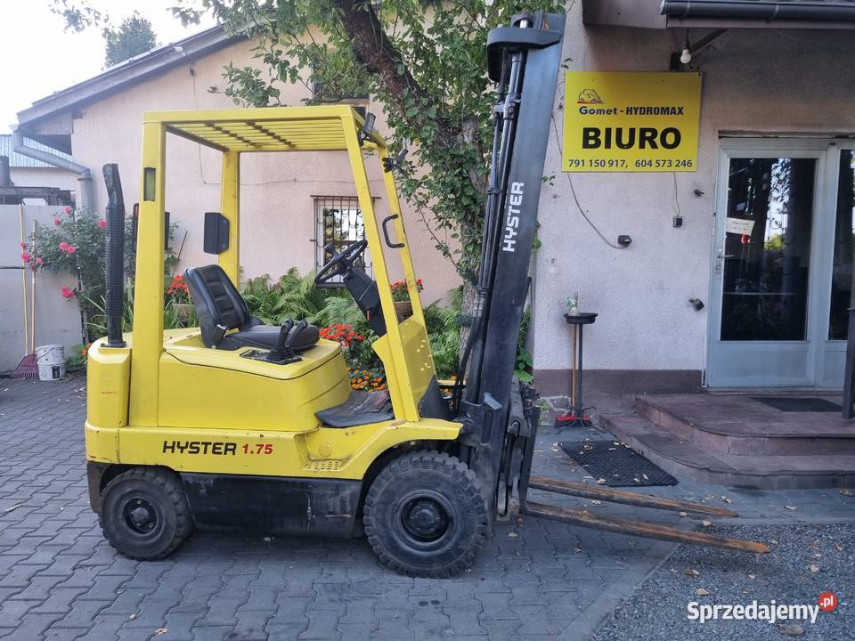 Wózek widłowy Hyster 1750 diesel maszt 4 metry świętokrzyskie Suchedniów