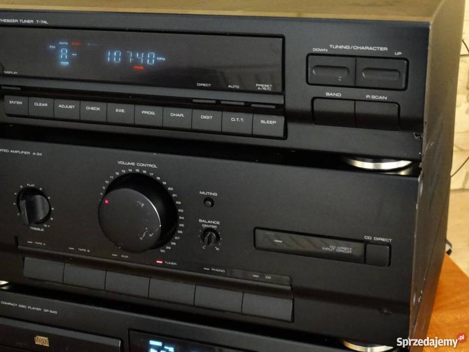 Wieża Kenwood 3 segmentymocna Wysyłka Jasło