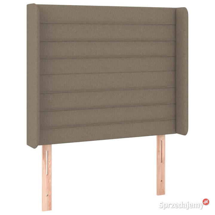 Zagłówek do łóżka z LED taupe 83x16x118128 Warszawa