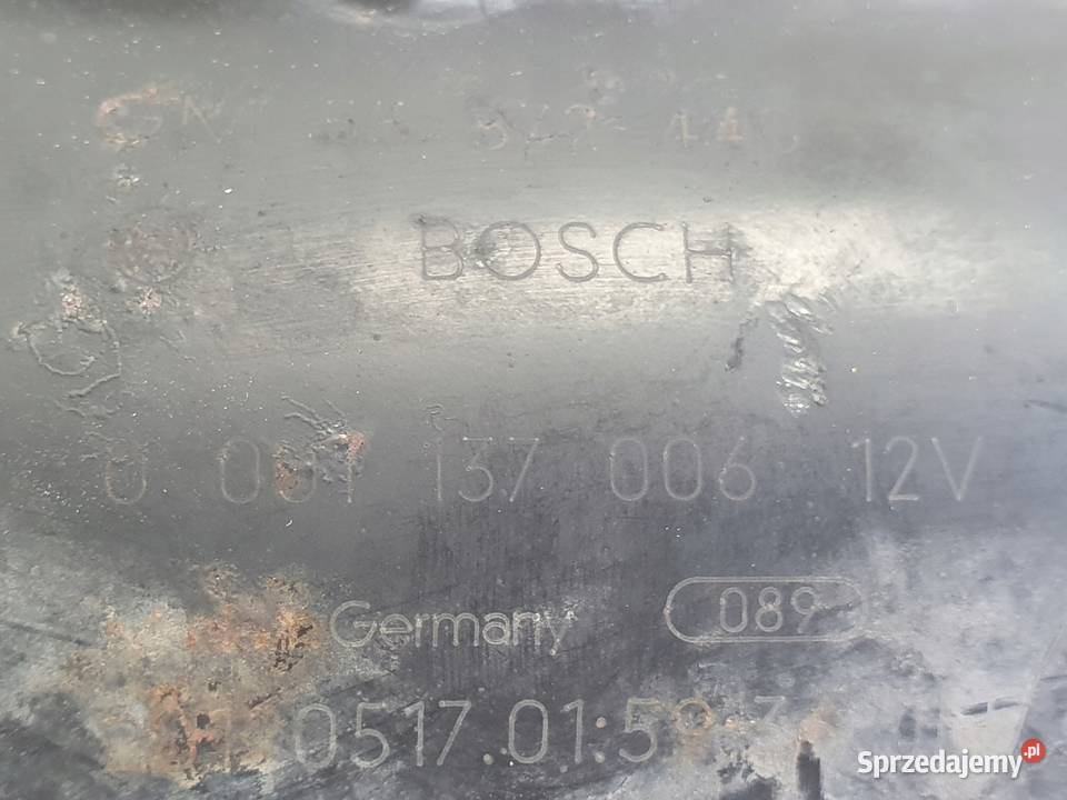 Opel Corsa D 14 16V ROZRUSZNIK bosch 0001137006 lubelskie Janów