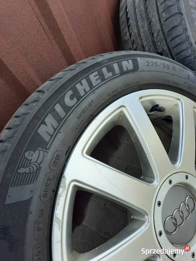 Koła Audi S line 225 50 17 Michelin mazowieckie Radom