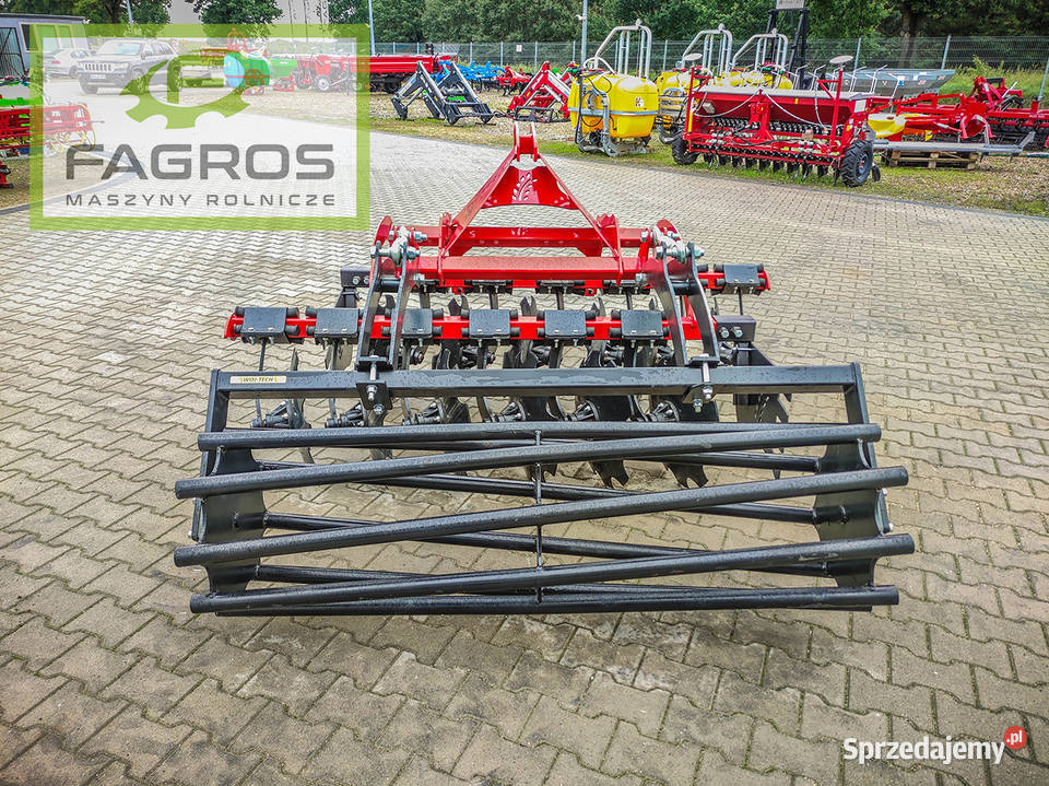 NOWA brona talerzowa talerzówka LEKKA agregat Wolsztyn