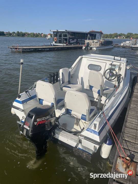 Łódź motorowa kabinowa z silnikiem zachodniopomorskie Wałcz
