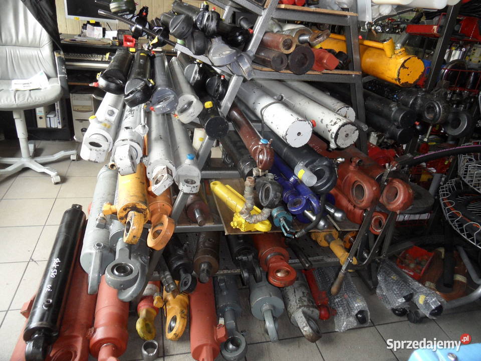 Siłownik hydrauliczny do prasy łuparki koparki Gorlice