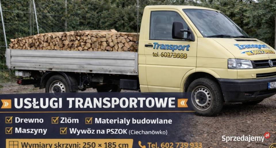 Usługi Transportowe T4 skrzynia Lidzbark
