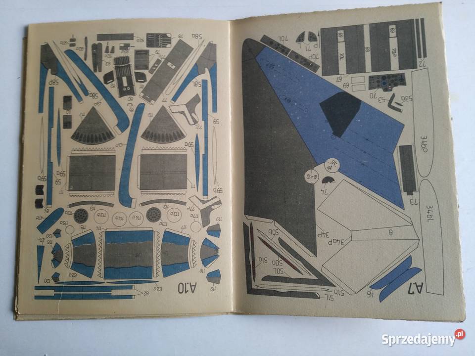 Mały Modelarz 121990 Samolot myśliwskobombowy Dąbrowa Górnicza