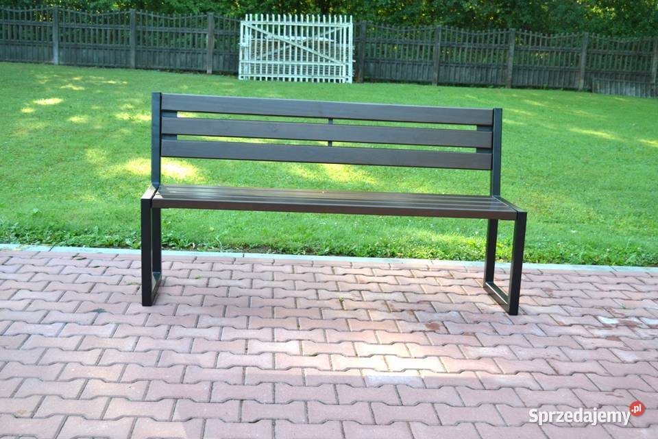 Ławka miejska ogrodowa parkowa uliczna loftowa Pruszków