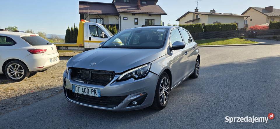 Peugeot 308 16 hdi 120 uszkodzony Wadowice sprzedam